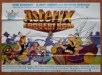 ASTERIX EROBERT ROM - Kinoplakat  A0 – Gefaltet - 1976 Hessen - Bensheim Vorschau