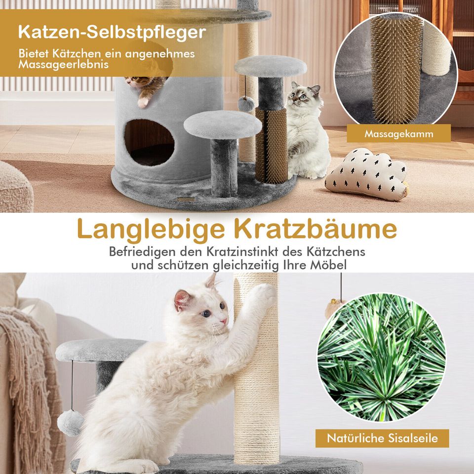 Kratzbaum Katzenbaum Haustiermöbel Katzenspielzeug Kratz Baum in Weilburg