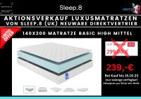 Luxus Matratze von Sleep.8 zum Aktionspreis Neuware Maß 200x140 Brandenburg - Großbeeren Vorschau