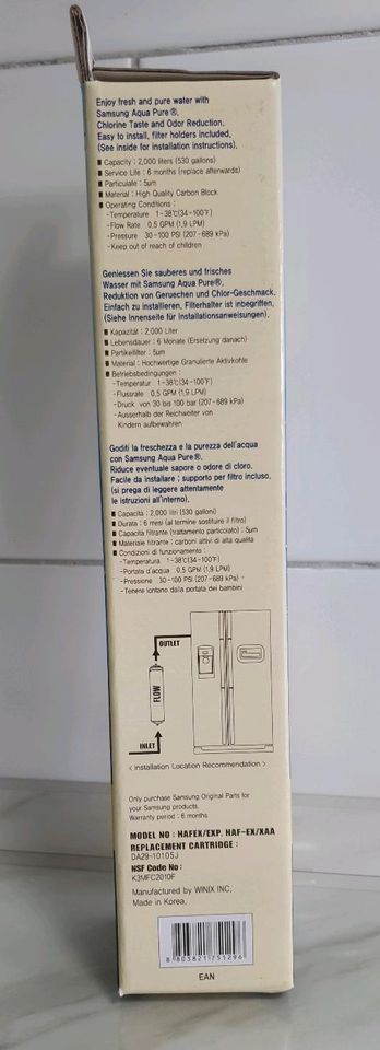 SAMSUNG wasserfilter für Kühlschrank mit wasserspender in Bottrop