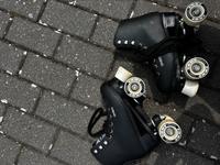 Rollschuhe schwarz Schleswig-Holstein - Lübeck Vorschau