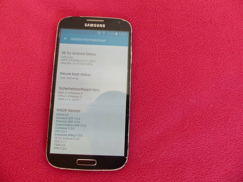 Handy Samsung S4 GT-I9505 Smartphone mit Schutzhülle ohne Simlock in Überlingen