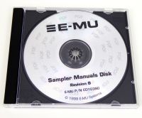 E-MU Sampler Manuals Disk CD ROM Bedienungsanleitungen Niedersachsen - Oldenburg Vorschau