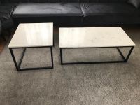 Couch Wohnzimmer Tisch Satztische 2 in 1 - echter Marmor - Metall Niedersachsen - Obernkirchen Vorschau