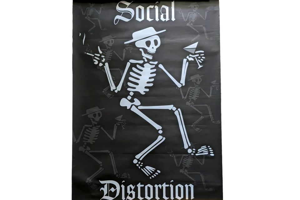 POSTER SOCIAL DISTORTION DIN A1 PUNK DEKO PLAKAT in Oranienburg