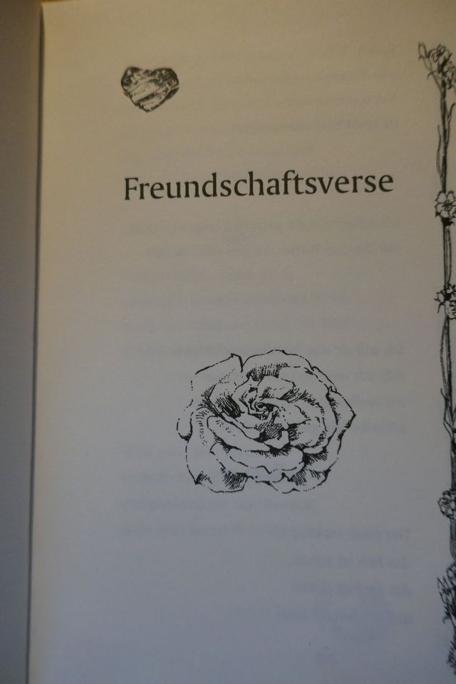 Freundschaft ist die schönste Blume " Verse für das Poesiealbum in Siegen