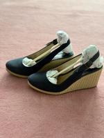 Dune London Karley Wedges, Wedge Sandalen, Gr. 39, dunkelblau Nordrhein-Westfalen - Wadersloh Vorschau
