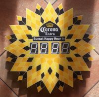 Leuchtwerbung LED Corona Extra Bier Sunset Happy Hour Display Colditz - Zschadraß Vorschau