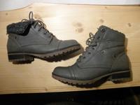 Pimkie Stiefeletten 36 Damenschuhe graue Stiefel Frauenschuhe Mecklenburg-Vorpommern - Bartow Vorschau