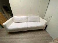 Ikea Karlstad Sofa Couch weiß, Bezug wechselbar Nordrhein-Westfalen - Wülfrath Vorschau