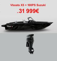 X5 Vboats + 100PS Suzuki V-boats Volzanka Aluminium boot Aluboot Baden-Württemberg - Radolfzell am Bodensee Vorschau