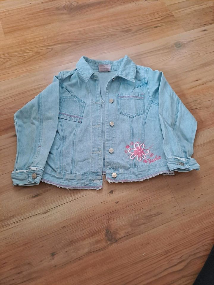 Jeans Jacke Barbie Gr. 116 in Struppen