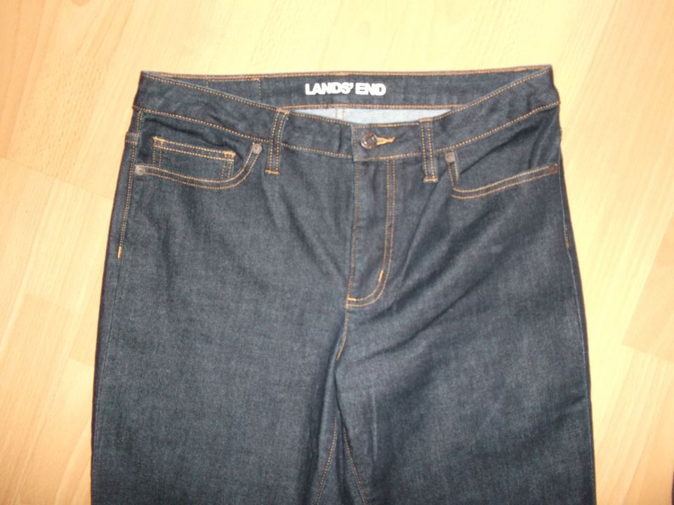 Nicht getragene Land`s End Jeans Gr.40 dunkelblau in Krefeld