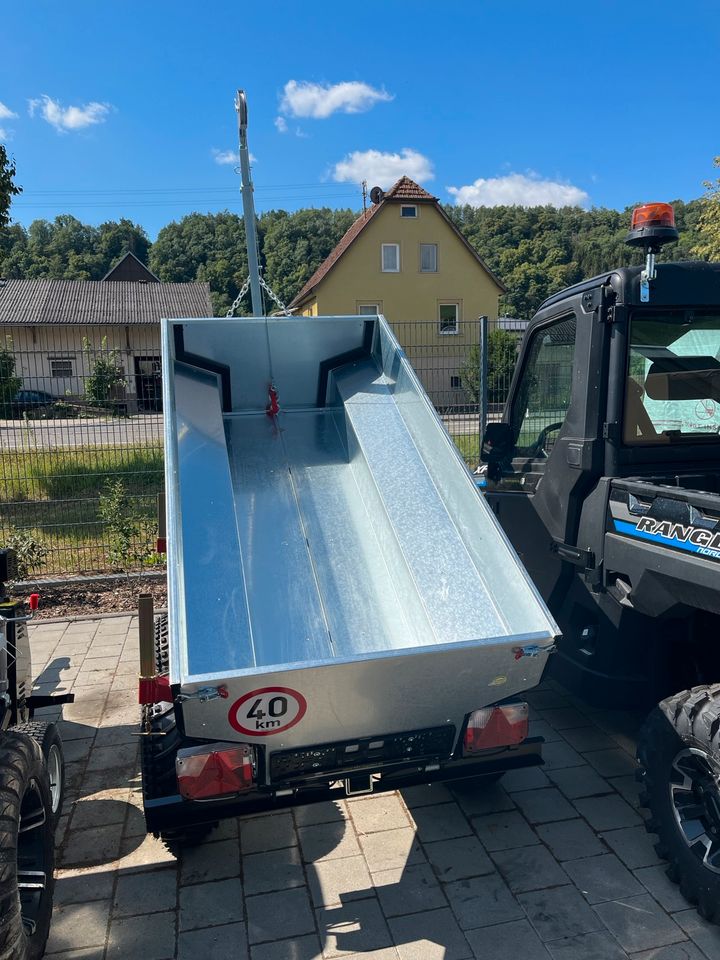 Aktion: Holzrückewagen mit Lademulde (abnehmbar), E-Seilwinde in Krautheim