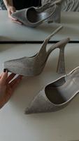 ❗️NEU - ZARA High Heels mit Strass - Gr. 38 Nordrhein-Westfalen - Gummersbach Vorschau