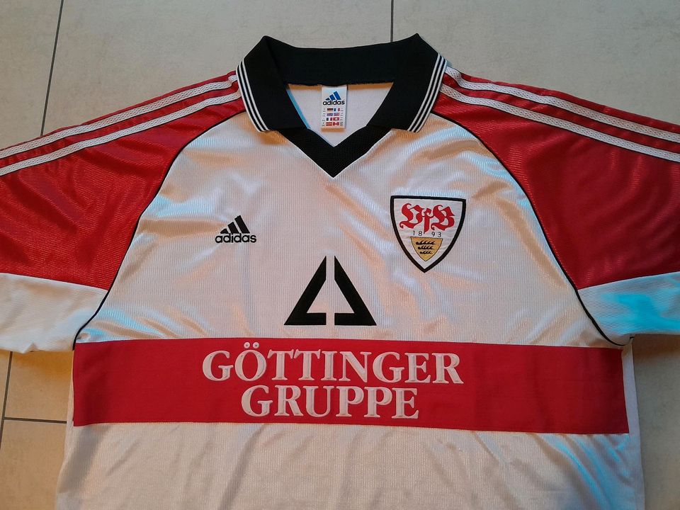 VfB Stuttgart Trikot 97/98 Original adidas Göttinger Gruppe in Balingen