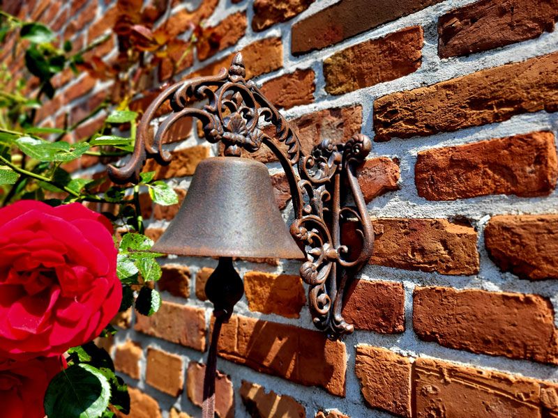 Große, nostalgische Wandglocke aus Gusseisen Glocke *NEU/PAYPAL* in Erlangen