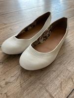 Esprit: weiße Ballerinas / Hochzeit 37 Bayern - Pilsting Vorschau