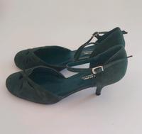 Damen Pumps Vintage 37 grün türkis Hessen - Niedernhausen Vorschau