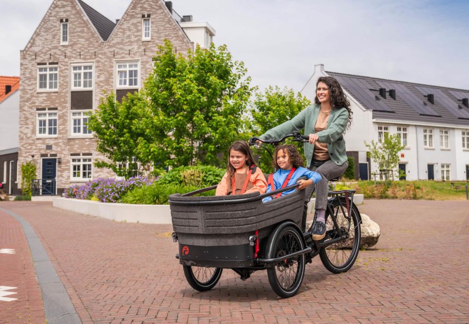 Bakfiets E-Lastenrad Batavus Fier E-Bakfiets sofort Lieferbar in Goch