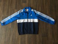 Adidas Jacke Gr.128 Trainingsjacke blau/dunkelblau/weiß Sachsen-Anhalt - Könnern Vorschau