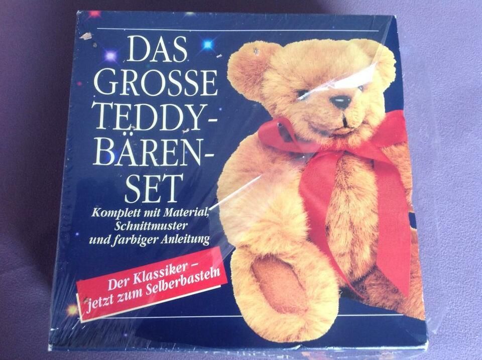 Handarbeiten Bastel Teddy Bären Set Selbermachen m. Schnittmuster in Ostbevern