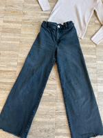 3 Teile Set Zara Jeans wide leg & Langarmshirt &  Rock Gr. 164 XS Kr. München - Feldkirchen Vorschau