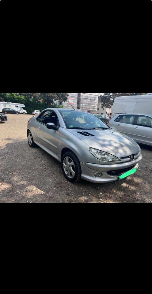 Peugeot 206 cc Cabrio + Sitzheizung + Windschutz in Leverkusen