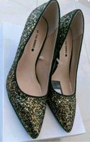 Glitzer Pumps Glitzer High Heels gold, silber, schwarz Gr.37 neu Berlin - Marienfelde Vorschau