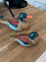 Ente Holzfigur Deko Bayern - Augsburg Vorschau