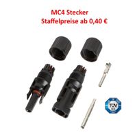 MC4 Stecker Solarstecker mit Buchsen Paar ab 0,40 € incl. Versand Nordrhein-Westfalen - Sprockhövel Vorschau