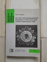 Tokarski "Wahl wirtschaftlicher Strategien in Polen  1944 - 59" Brandenburg - Strausberg Vorschau