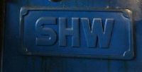 SHW Fräsmaschinen Typenschild / Logos /Schriftzug Baden-Württemberg - Biberach an der Riß Vorschau