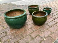 Übertöpfe Keramik grün Thüringen - Themar Vorschau