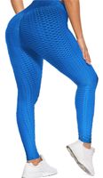 Leggings Scrunch blau S Stretch Sachsen-Anhalt - Dessau-Roßlau Vorschau