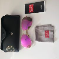 Ray Ban Sonnenbrille in Pink/Gold Hessen - Offenbach Vorschau