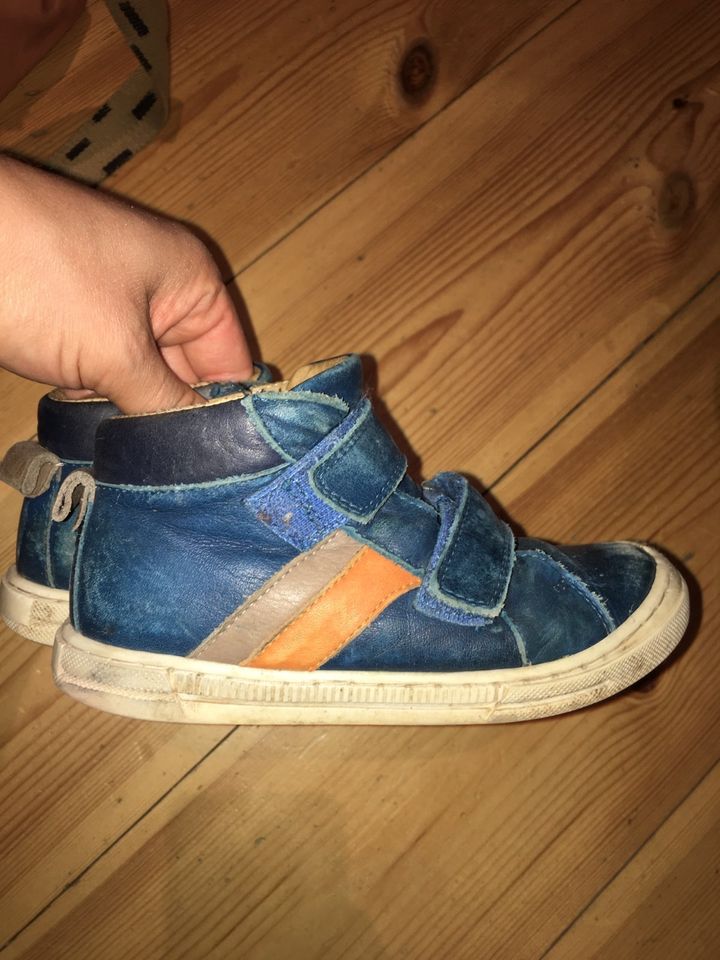 Schuhe Leder Halbschuh 29 blau in Berlin