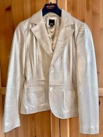 Leder Jacket Blazer Esprit Damen Silber Gold Gr. 38/40 Neuw.! Obervieland - Kattenesch Vorschau