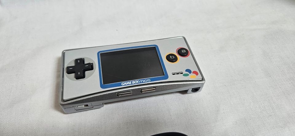 Nintendo Gameboy Micro SNES Abdeckung GARANTIE in Siegen