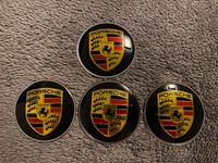 65 mm Porsche Felgensticker Nabendeckel Felgen Tuning Felgen schw Nordrhein-Westfalen - Alfter Vorschau