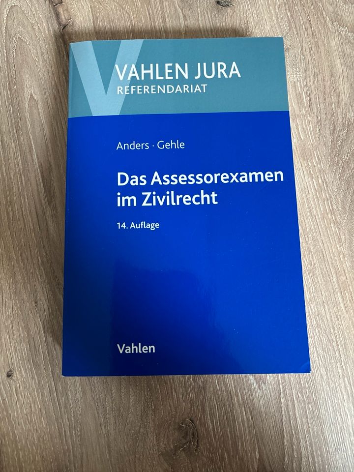 Lehrbuch zum Assessorexamen im Zivilrecht (Anders/Gehle), 2020 in Schwerin