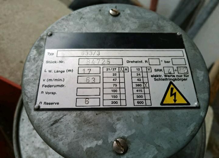 Heukran Brunnhuber Lk 6   Kabeltrommel in Heimenkirch