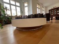 Ital. Designer Couchtisch / Wohnzimmertisch / Tisch (rund/weiß) Berlin - Mitte Vorschau