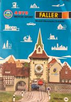 Faller AMS Hauptkatalog A4 48Seiten 1965/66 Saarland - Neunkirchen Vorschau