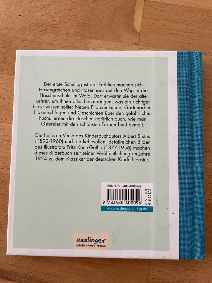 Buch Kinderbuch  Ostern "Die Häschenschule" in Dettelbach