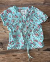 H&M Bluse Tunika Gr 104 110 Türkis Rosen Baden-Württemberg - Lörrach Vorschau