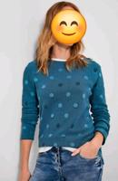 LETZTE CHANCE * CECIL Feinstrick-Pullover M/L 40/42 Petrol Punkte Nordrhein-Westfalen - Beckum Vorschau