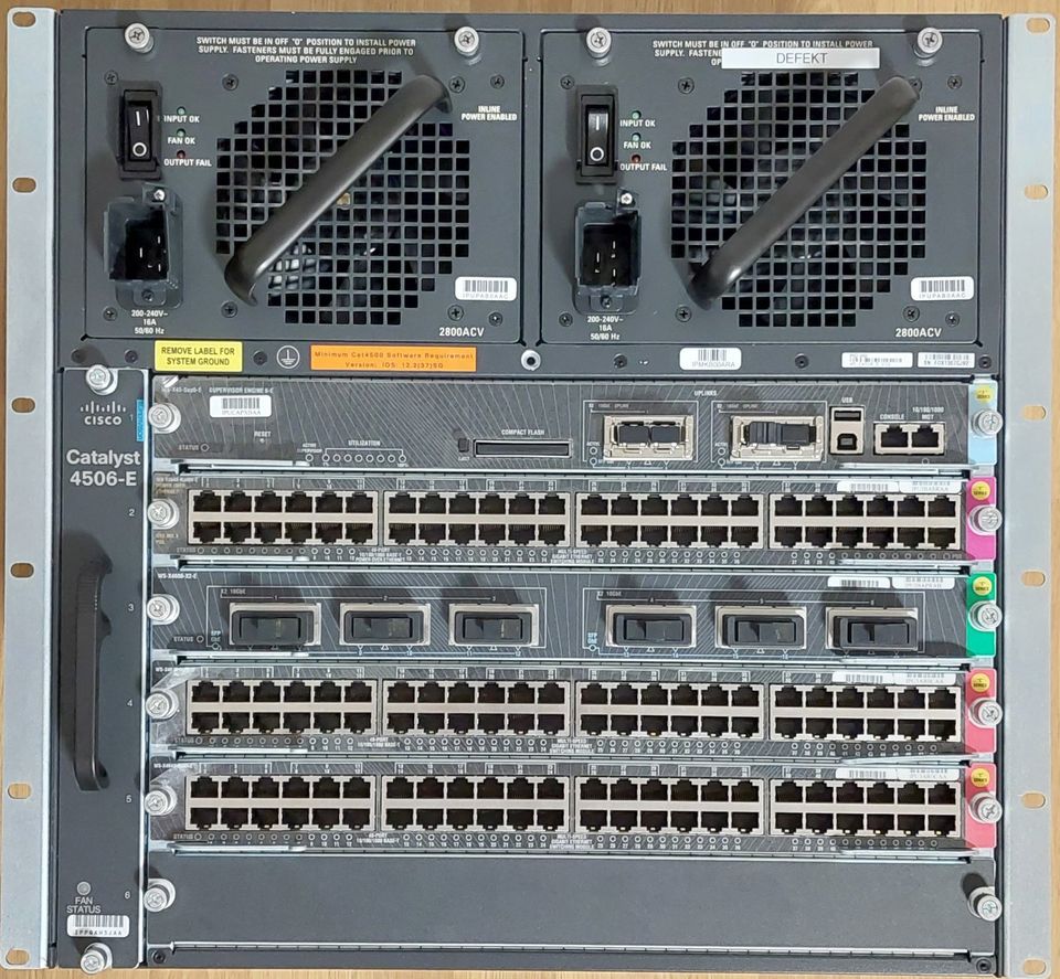 Cisco Catalyst WS-C4506-E Switch Supervisor Engine 6-E in München