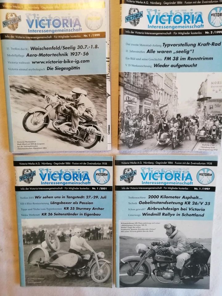 Victoria Motorrad Hefte IG Interessengemeinschaft in Kirchberg