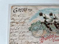 Dunlop 1907 Postkarte Vierertandem Gruß aus Dortmund Aachen - Aachen-Richterich Vorschau